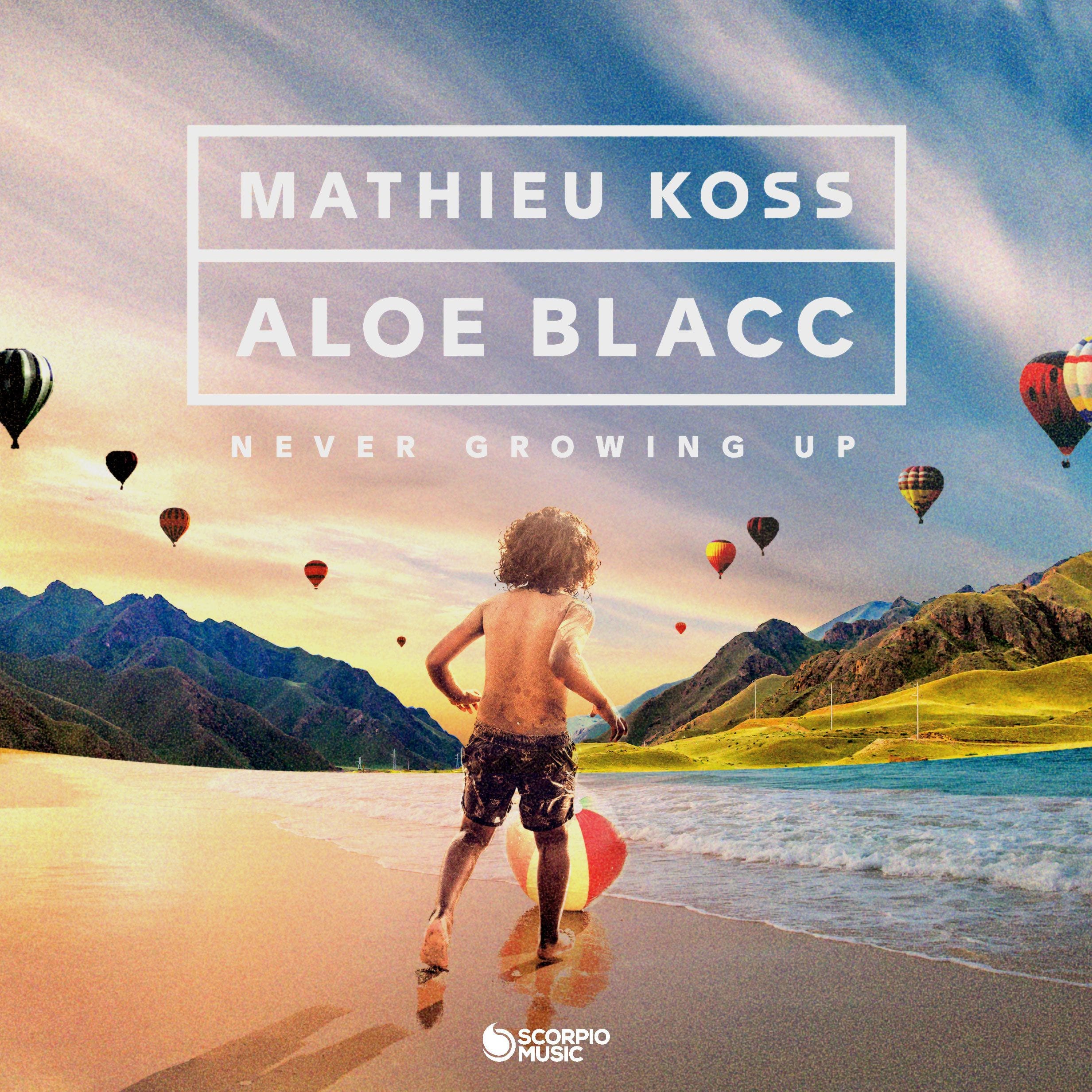 French DJ and Producer Mathieu Koss Teams Up with Aloe Blacc on “Never Growing Up” (premiere)