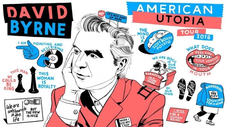 David Byrne Rocks San Francisco to Help Manifest an American Utopia