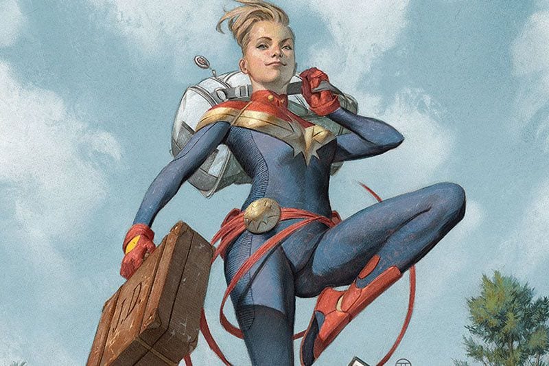 ‘The Life of Captain Marvel #1​’ Comic Preps Fans for the Upcoming ‘Captain Marvel’ Film