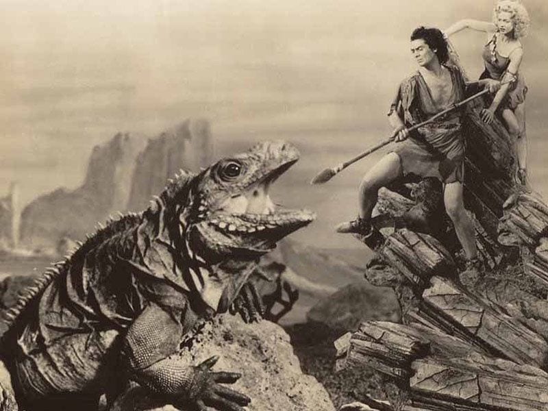 Dinosaur D.W. Griffith’s Final Roar Is Heard in ‘One Million B.C.’