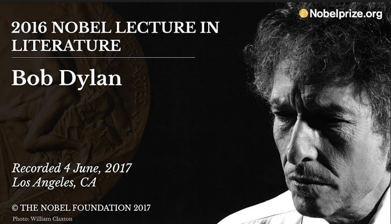 Bob Dylan’s ‘The Nobel Lecture’ Requires a Tolerance for Sentimentality