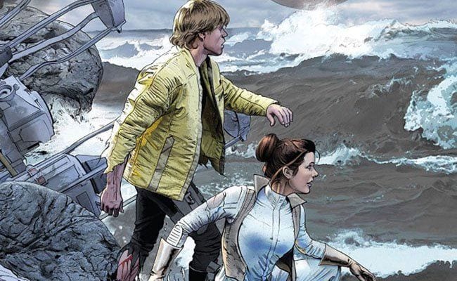 ‘Star Wars #33’ Has Luke and Leia Stranded on a Watery Planet