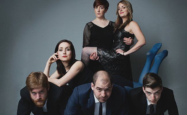 Stage 773’s Comedy Ensemble Unlikely Company Finds Their Footing in Farce