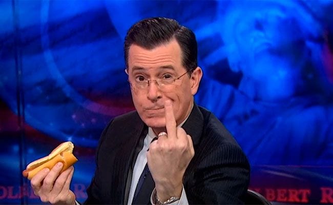 Stephen Colbert’s Consumption of Junk Food Is Deeply American — and Catholic
