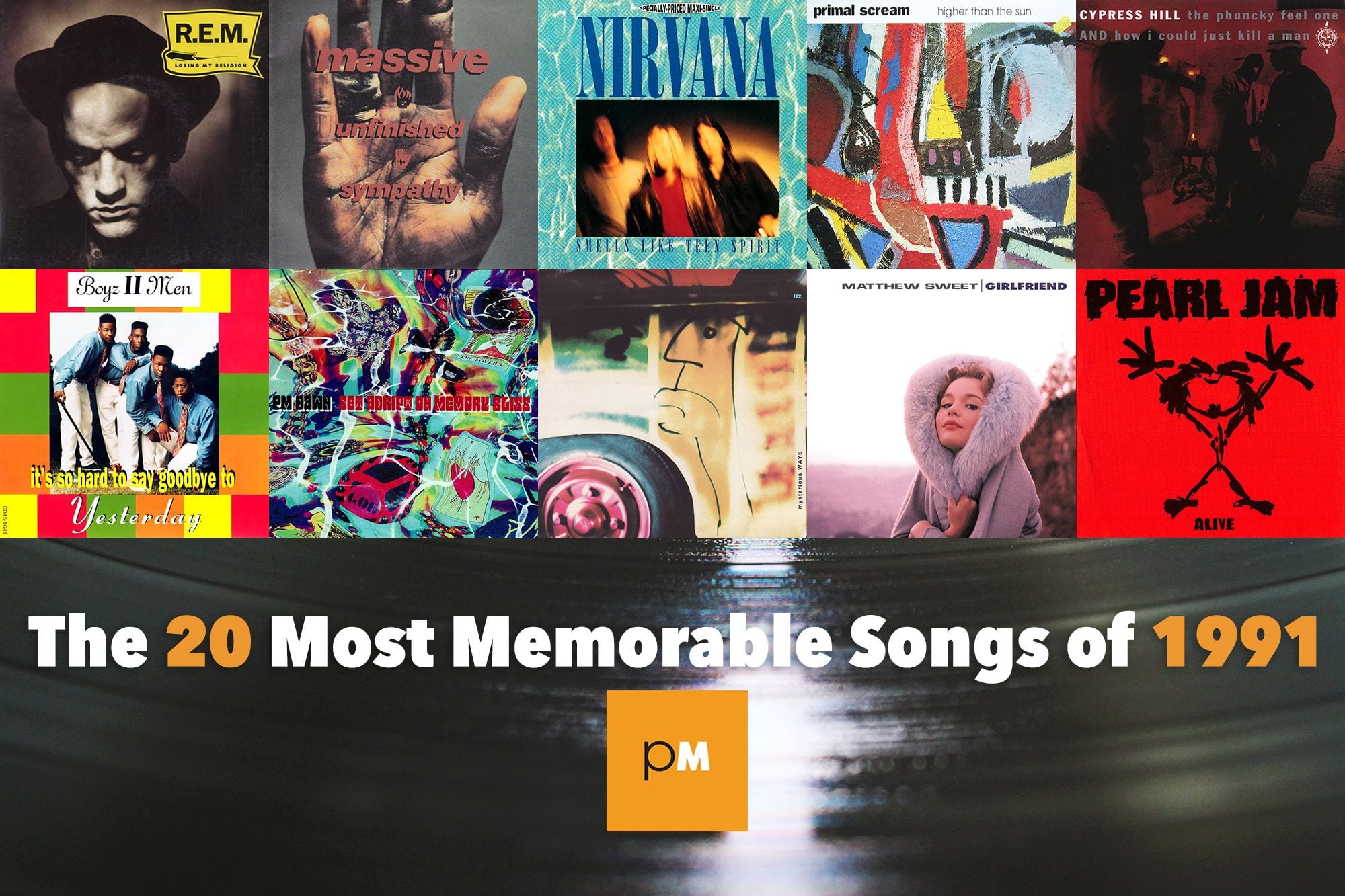 The 20 Most Memorable Songs of 1991
