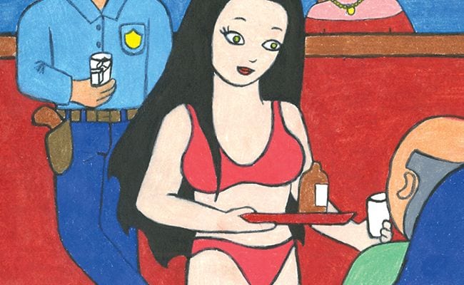 What Should One Make of Childlike Comics Depicting the Exploits of an Erotic Dancer?