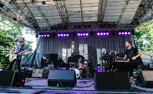 Jukebox the Ghost Warm Things Up at Summerstage