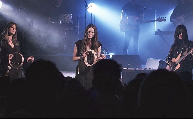 The Staves feat. Justin Vernon – “I’m on Fire (Bruce Springsteen cover)” (video)