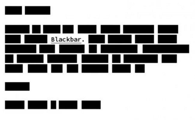 ‘Blackbar,’ The Epistolary Game