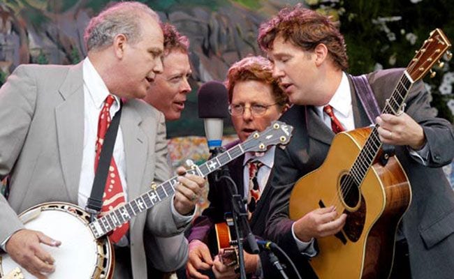 The Del McCoury Band and Hot Rize Talk Music and Share Tunes