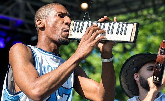 Jon Batiste and Stay Human: 29 June 2014 – Summerstage, New York (Photos)