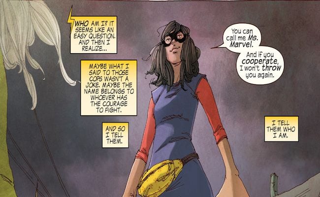 Radical Concepts In Lovability: “Ms. Marvel #4”