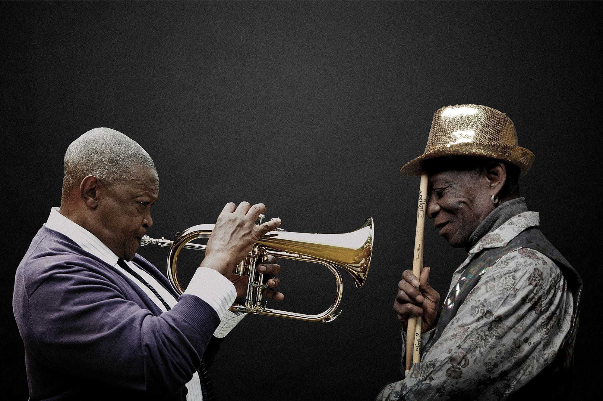 ‘Rejoice’ with Tony Allen and Hugh Masekela