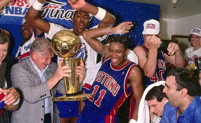 Detroit Pistons - You loved them. Or you loved to hate them. #BadBoys