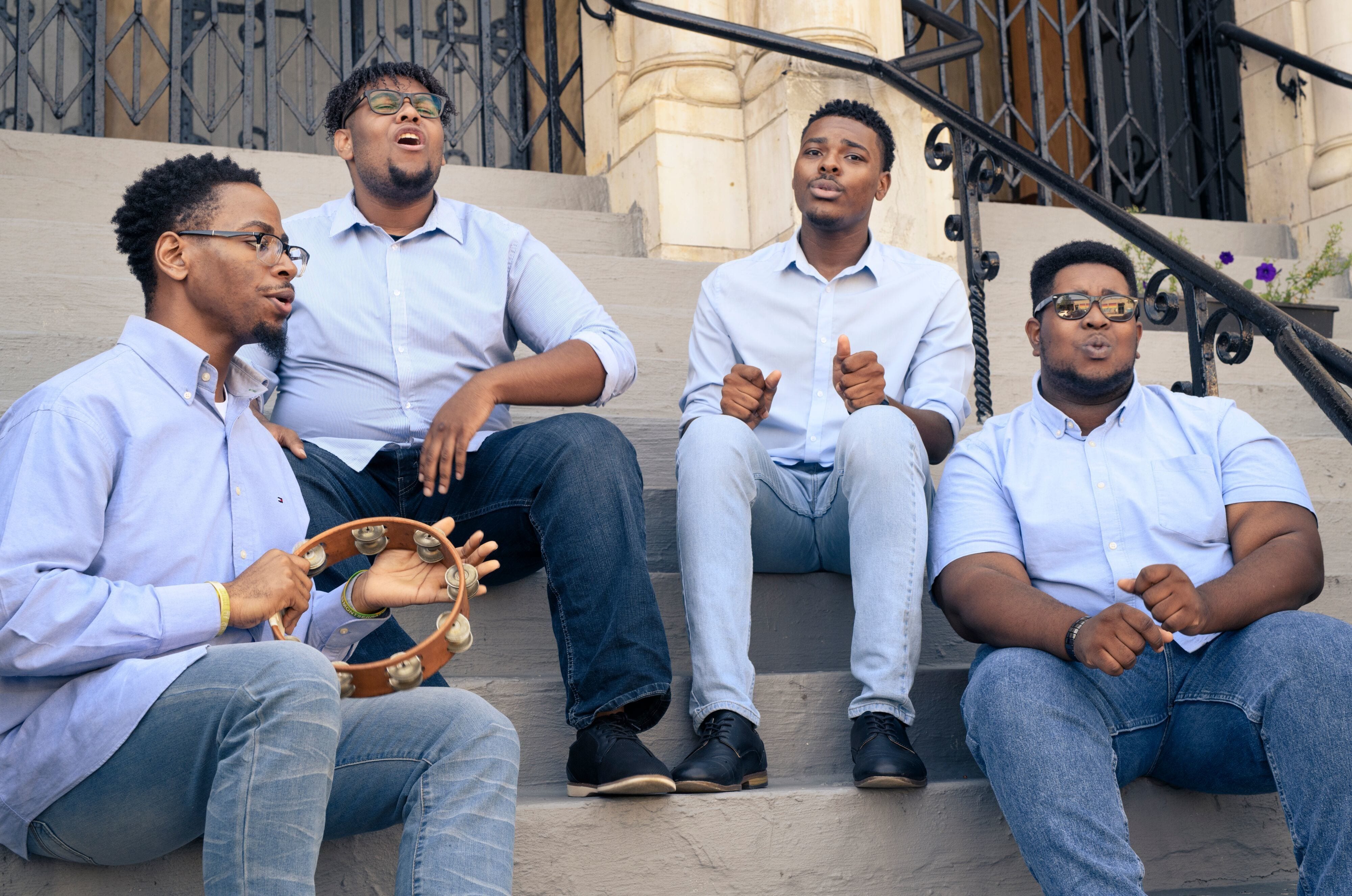 The Harlem Gospel Travelers Preach the Good News on ‘He’s on Time’