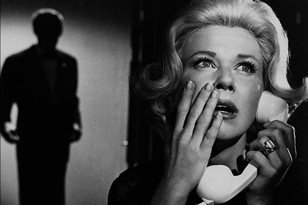Doris Day Plays Kit and Mouse in Hitchcock Imitator, ‘Midnight Lace’