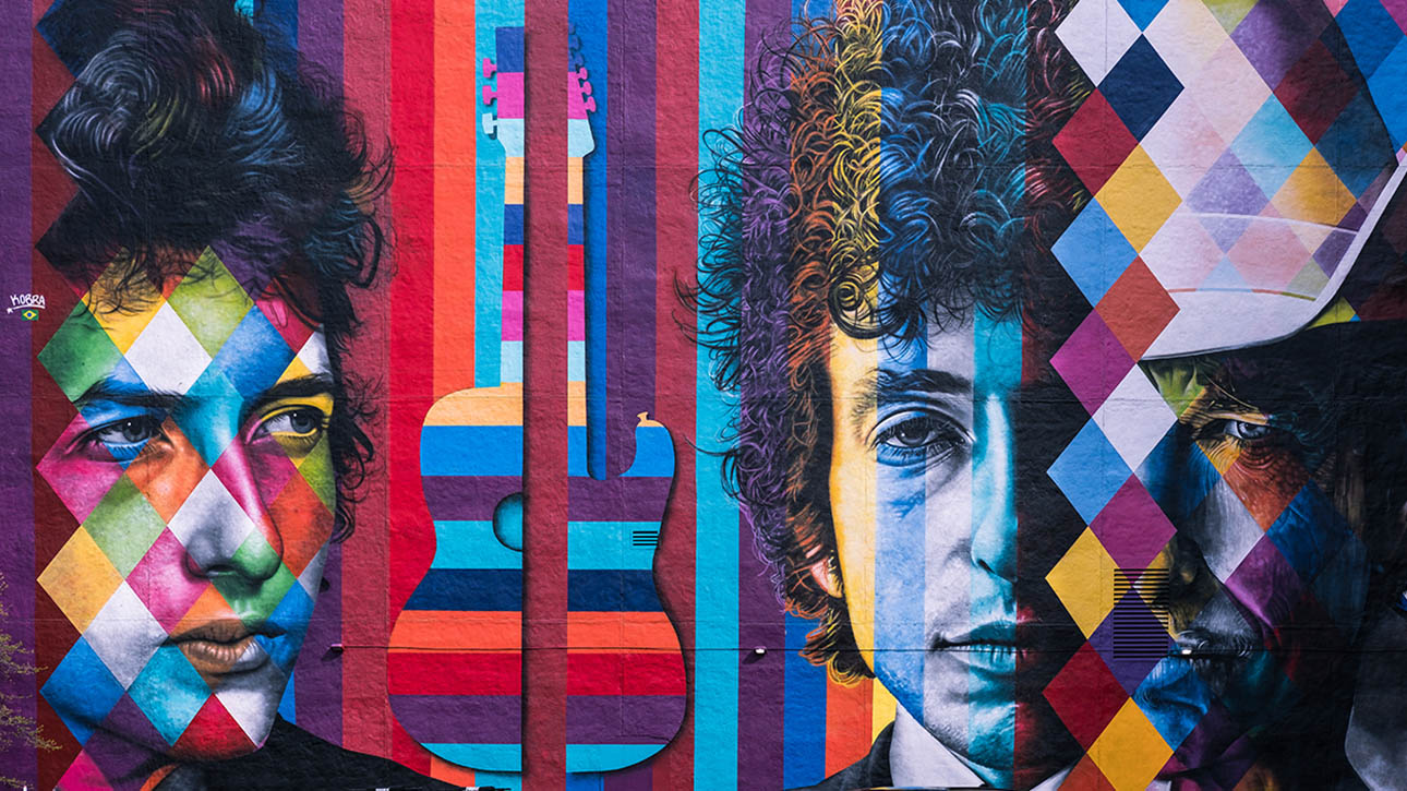 Bob Dylan Mural, Minneapolis