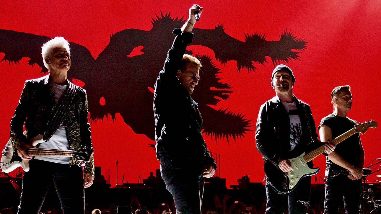 U2: The Joshua Tree Tour 2017 | Photo: Mikey Brown (cropped) via Wikipedia (CC BY-SA 4.0)