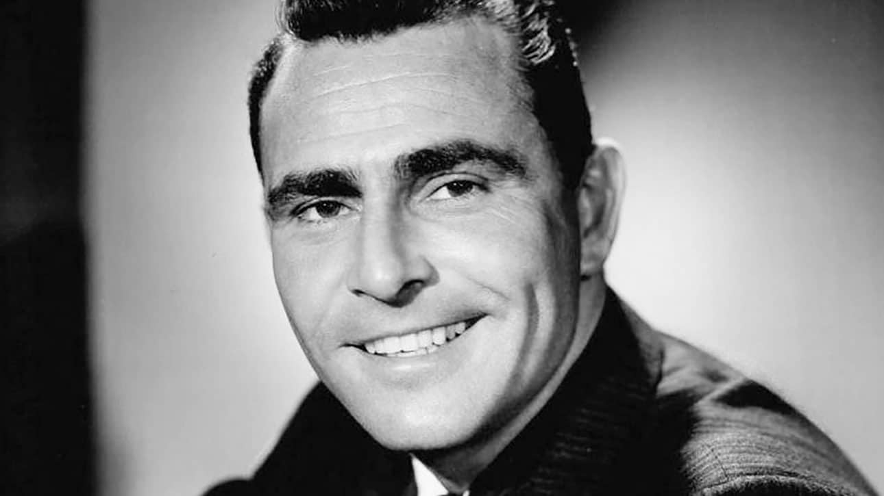 Rod Serling (1959 | Wikipedia, public domain