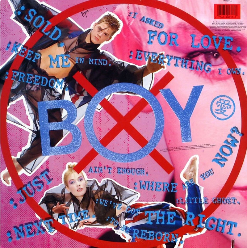 Boy George Sold back cover