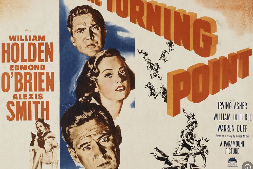 William Dieterle: The Turning Point (1952) | poster