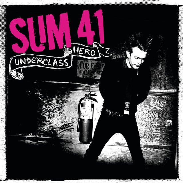 Sum 41 Pieces 1 Album Cover T-Shirt Black