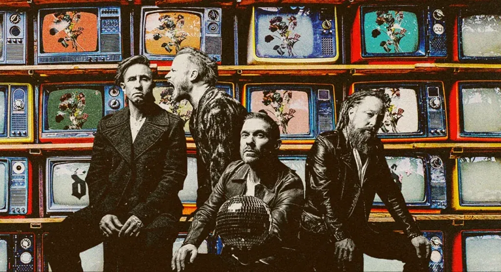 Shinedown 2026 tour poster