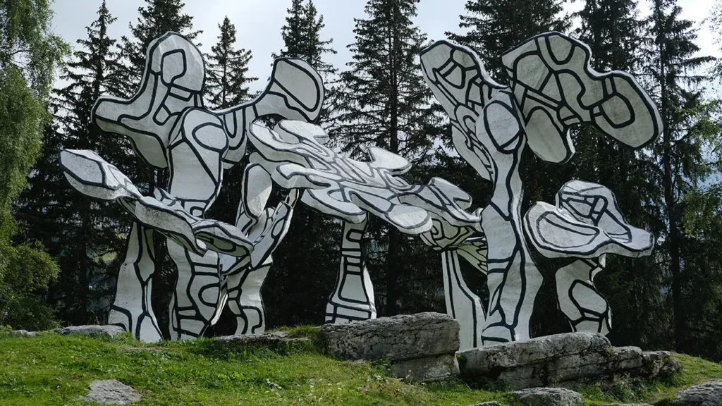 Jean Dubuffet Le Boqueteau des 7